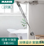 玛丽德国品牌气撑杆气弹簧缓冲液压伸缩橱柜支撑杆气动杆气杆举升器 上翻经典款15kg银灰 实拍图