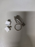 趣器具新款优盘128大容量手机电脑两用64高速32汽车载学生 银色+2款转接头手机也能用 128GB(显示容量为115.2GB左右) 实拍图