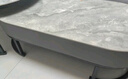 森生林岩板茶几客厅小户型简约轻奢椭圆形可伸缩茶桌 C14-1黑架灰箱 阿玛尼+阿玛尼 120cm椭圆茶几+80cm小圆边几 实拍图