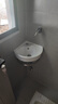 溪涧亭小户型洗手盆三角洗脸盆迷你卫生间转角洗漱台陶瓷洗面盆阳台角盆 1号三角支架盆+下水 实拍图