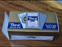 Bee小蜜蜂掼蛋专用扑克牌窄版娱乐纸牌耐用桥牌一条12副装（红色） 实拍图