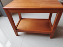 爱必居实木边桌边几茶几桌客厅小方桌小桌子矮桌多用途简约 樱桃木色 实拍图
