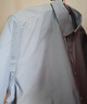 海澜之家短袖衬衫透气扣领休闲衬衣男HNECD2W037A 实拍图