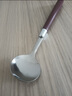 复古仿胡桃木不锈钢圆头汤勺调羹家用日式西式 1个装【不锈钢勺子】专享 实拍图