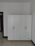森普顿实木衣柜卧室平开门衣柜组合现代简易简约板式家用柜子收纳衣橱 四门实木衣柜(160*50*180cm) E0级生态板 实拍图