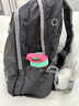 361°登山包女可折叠轻便双肩包户外徒步背包男防泼水大容量旅行皮肤包 黑色 实拍图