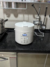 洛贝2EPP05 电压力锅 阿迪锅 2L小容量迷你电饭高压锅多功能全自动智能电高压锅1-3人预约定时 304钢胆 白色双胆【陶瓷釉+不锈钢】 2L 实拍图