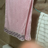 洁丽雅（Grace）纯棉提花千鸟格加厚吸水大毛巾礼盒三条装108g/条74*34 实拍图