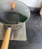 京东京造 精铁炒锅 铁锅炒菜 明火专用铁锅【健康无涂层】32cm带盖 实拍图