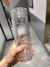【双层加厚不易碎】高档双层水晶玻璃杯过滤泡茶钢化玻璃防摔保温 【加厚升级双层隔热】500AA 实拍图