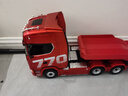 汇纳玩具大货车拖头斯堪尼亚770S卡车模型重卡半挂牵引rc遥控车合金礼物 【正版授权】斯堪尼亚770S拖头红 官方标配(1电池) 实拍图