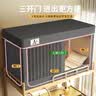 雅鹿全遮光学生宿舍蚊帐单人上铺床帘一体式床幔下铺寝室专用绅士灰 实拍图
