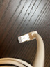 JUXIN炬信CAT6类网线千兆网络连接线8类万兆双屏蔽网线八类工程家用电脑宽带网络跳线水晶头90度弯头网 六类上弯对直头【白色】 2米 实拍图