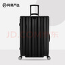 网易严选大容量铝镁框小金刚PC行李箱商务拉杆箱旅行箱28英寸亮面经典黑 实拍图