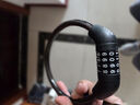 自行车锁山地车电动车锁电瓶摩托车密码锁便携式防盗门锁加粗车锁 四位密码锁-40cm-无锁架 实拍图