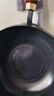 宅轻松 大肚锅炒锅煎锅大容量炒菜锅锤纹炖汤锅家用老式精铁锅带盖28cm 实拍图