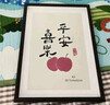 爱墨绘 A4相框摆台画框中空相框立体标本装裱立体diy手工画展示原木色 实拍图