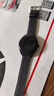 威千图适用华为手表表带GT6/6pro/GT5/5pro/Watch5/4/4pro/3/3pro/GT4/3/2真皮表带 曜石黑-平尾皮带 实拍图