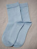 松山棉店儿童袜子男女童A类全网眼夏季薄款透气棉柔亲肤低筒袜 中筒-深蓝+灰+浅蓝+浅绿+白 5双 均码 （16-18cm） 实拍图