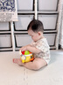 恩贝家族0-1岁婴儿儿童早教玩具手拍鼓不倒翁可啃咬拍拍鼓宝宝生日礼物 实拍图