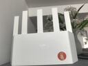 Tenda腾达路由器【千兆WiFi6+穿墙王】无线AX3000信号增强家用放大器Mesh国家补贴金榜一名云霄白立式 实拍图