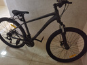 喜德盛26款黑客350黑客380山地车自行车成人21速铝合金男士女生学生上班 黑客380白黑色【2026升级款】 26寸x15.5寸身高150-165cm 实拍图