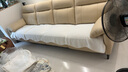 左右真皮沙发简约客厅零靠墙电动功能真皮沙发DZY6013小四双 象牙白 实拍图