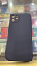 品胜 适用苹果12手机壳iphone12柔性液态保护套全包防摔12软壳直边手机壳 黑色 实拍图