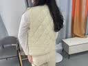 浪莎马甲女新款2025秋冬季保暖打底坎肩加绒内搭马夹轻薄叠穿内胆背心 实拍图