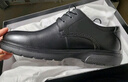 海澜之家HLA皮鞋男秋冬头层牛皮鞋子男正装商务休闲鞋男 T010黑色 41 实拍图