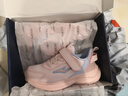 鸿星尔克（ERKE）童鞋男女童密网跑鞋新品大小童运动鞋【鸣鸥】芍药粉/粘土粉29 实拍图