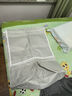 友纳衣服被子收纳袋家用衣柜装衣物被子整理袋大容量布艺搬家打包神器 灰色超大号【50*50*70cm】 实拍图