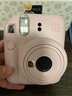 富士（FUJIFILM）instax  mini12 一次成像 立拍立得相机 mini12 浅樱粉 套餐九（官方标配+相机包+相册+白边相纸40张） 实拍图