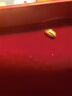 领丰金黄金豆豆AU9999足金实心真金豆子收藏节日礼物送女友送朋友小金豆 金米粒1g带国检证签 实拍图