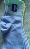 渐变色袜子女中筒袜春秋薄款ins潮百搭字母C网红外穿个性运动潮袜 【颜色随机】 1双 均码 实拍图