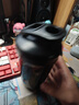 贝瑟斯摇摇杯运动健身水杯蛋白粉搅拌杯奶昔杯子代餐杯瑶瑶杯680ML黑色 实拍图