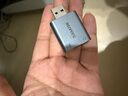 山泽（SAMZHE）USB外置声卡 usb转3.5mm音频接口 耳机拓展转换器头免驱 适用台式机电脑笔记本PS4/5接麦克风音响 实拍图