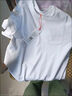 Mr.Bu布先生新疆长绒棉短袖T恤男士纯棉情侣小白T春夏季打底衫纯色衣服 【纯正棉感T】白色圆领 3XL (190) 实拍图