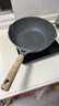 爱仕达炒锅不粘锅麦饭石色家用厨房煎炒锅平底炒菜煎锅燃气电磁通用锅具 （1-4人用）加深带盖炒锅 28cm 实拍图