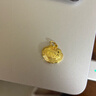周生生富贵如意宝宝长命锁 黄金吊坠金锁足金挂坠不含项链 09300P计价 12.09克(含工费280元) 实拍图