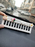 繁夏钢琴键临时停车号码牌汽车挪车电话牌隐藏移车牌车内创意装饰摆件 实拍图