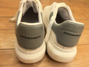 百丽撞色小白鞋男秋季牛皮舒适厚底休闲板鞋A1160CM3 灰尾翼  43 实拍图