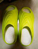 亚束2025运动拖鞋男厚底增高防滑户外踩屎感凉拖减震夏季外穿破茧系列 荧光绿【可拆卸内胆】 44-45 【43-44码脚拍这个】 实拍图