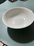 瓷秀源纯白色陶瓷大汤碗大面碗汤盆装饭大碗饭盆深碗骨瓷碗泡面碗餐具 6英寸斗碗4个装 实拍图