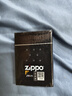 ZIPPO打火机之宝防风煤油 沙子-拉丝镀铬 生日礼物送老公送男友 单机 实拍图