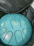 阿萨斯空灵鼓13音12寸成人儿童初学者碳钢钢舌鼓礼物打击乐器小熊斑点绿 实拍图