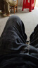 真维斯（Jeanswest）王一博代言牛仔裤男秋冬新款天丝舒适修身直筒高端潮牌休闲裤子男 黑灰【天丝厚款】 36 码(2尺8) 【建议160-175斤】 实拍图