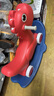 胖大星儿童摇马宝宝二合一小木马防摔溜溜车婴儿周岁礼物玩具家用摇摇马 恐龙摇马二合一红 赠运费险   品质保证放心购 实拍图