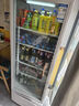 澳柯玛（AUCMA）展示柜冷藏保鲜柜单门立式饮料柜商用冰箱冷柜啤酒柜超市冰柜冷饮陈列柜大容量 329升【风直冷减霜】一级能效SC-329SNEB 实拍图
