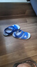 阿迪达斯（adidas）儿童凉鞋夏季男女大小童沙滩鞋  IH3632蓝/白  实拍图